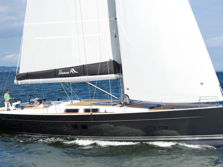 Noleggio Barca a vela Hanse con patente nautica