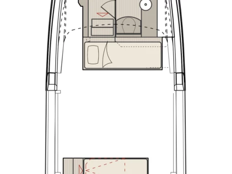 Noleggio Barca a motore con o senza skipper Saxdor a Sukošan