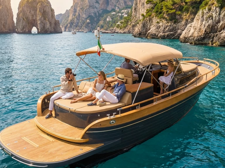 Noleggio Barca a motore a Sorrento – Nautica Esposito Positano 32 Open