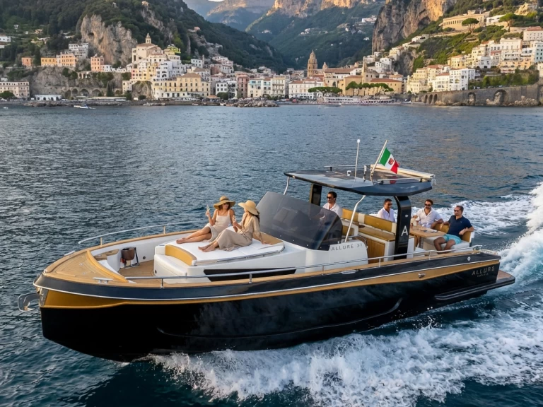 Noleggiare una Allure 38 a Positano