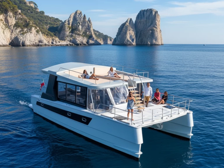 Noleggio barche CAT SB380 Terrace Master a Sorrento su Samboat