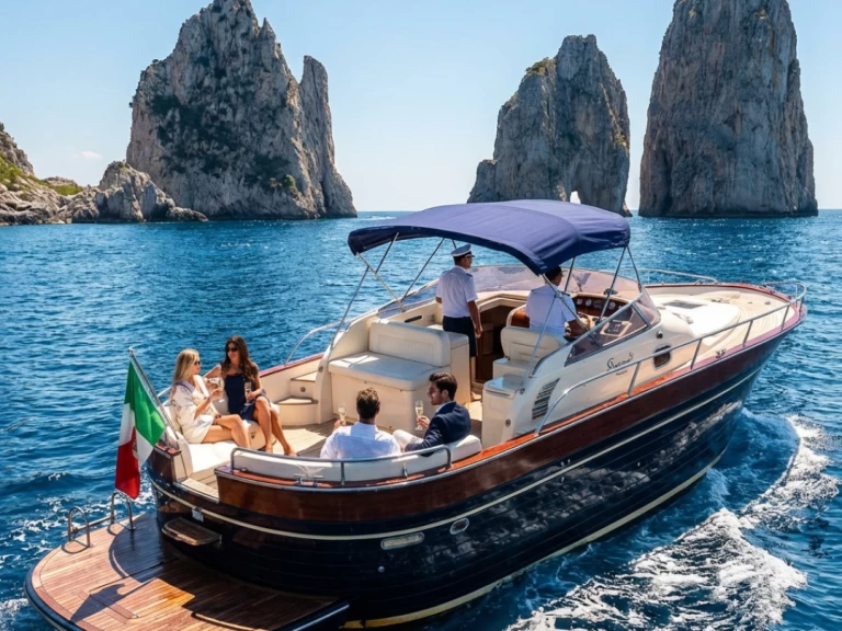 Noleggio Barca a motore Apreamare con patente nautica