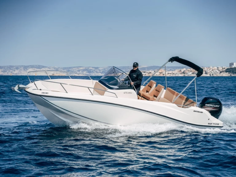 Noleggio Barca a motore a Marsiglia – Quicksilver Activ 675 Open