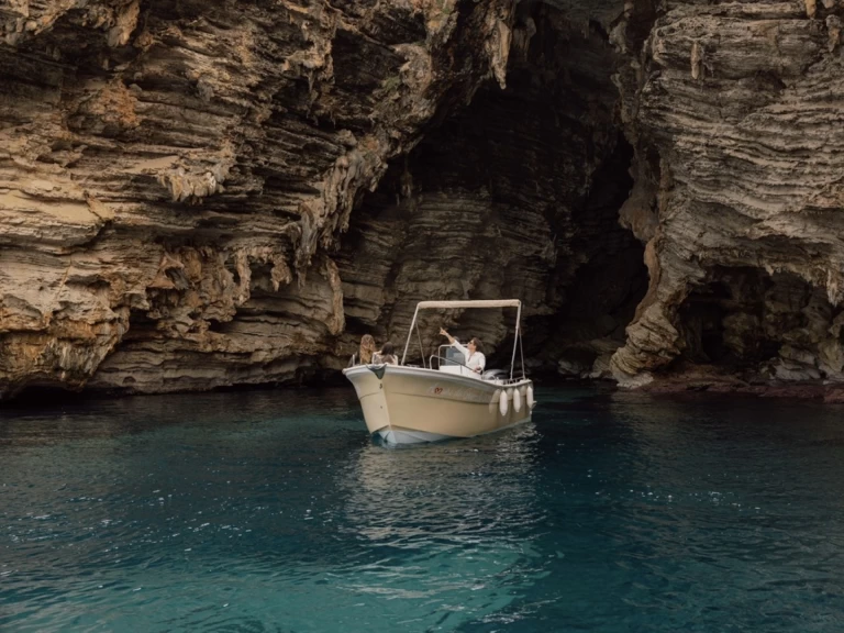 Noleggio barche Castellammare del Golfo economico Open 860