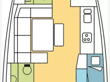 Noleggio barche Olbia economico Dufour 430 Grand Large