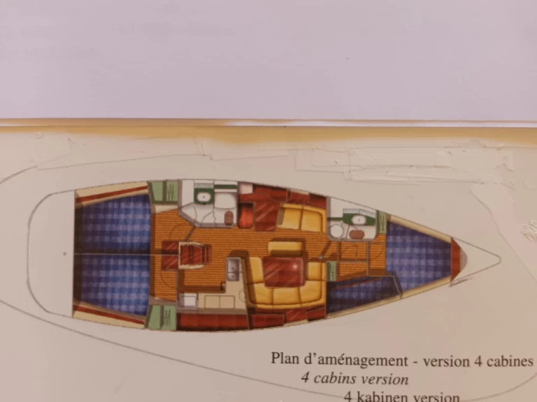 Jeanneau Sun Odyssey 43 da affittare a  Ajaccio