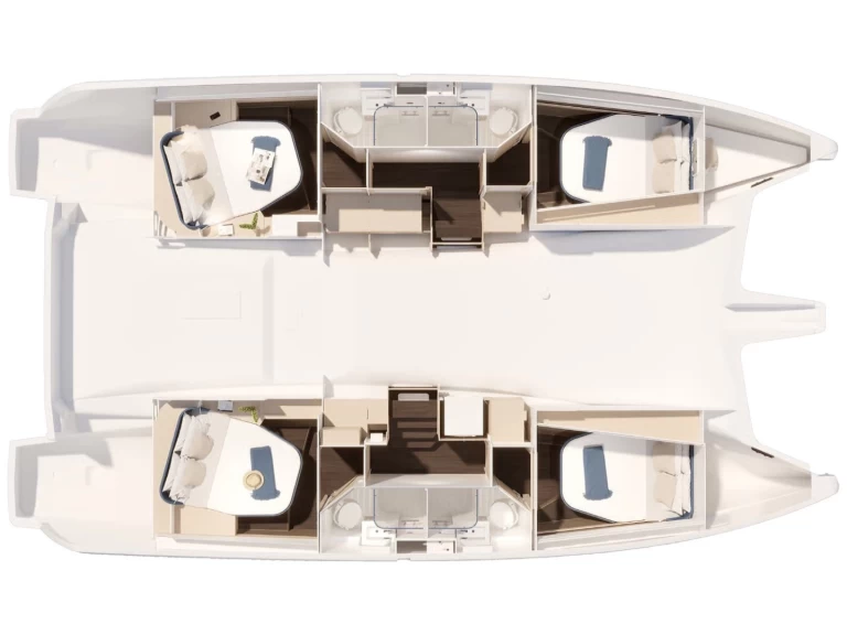 Noleggio Catamarano a Gouviá – Fountaine Pajot FP 44