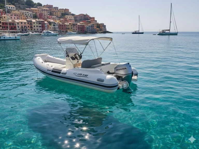 Noleggio Gommone Nautica Led con patente nautica