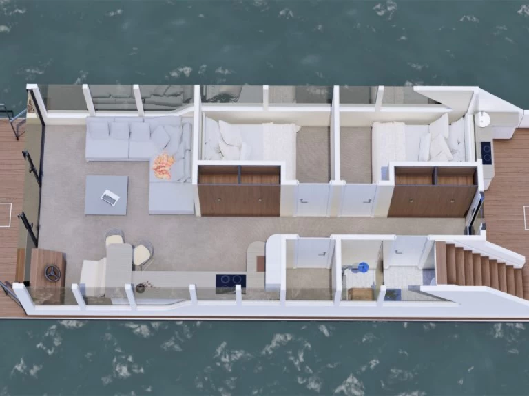 Noleggio Houseboat a Buchholz – Luxboot Luxboot