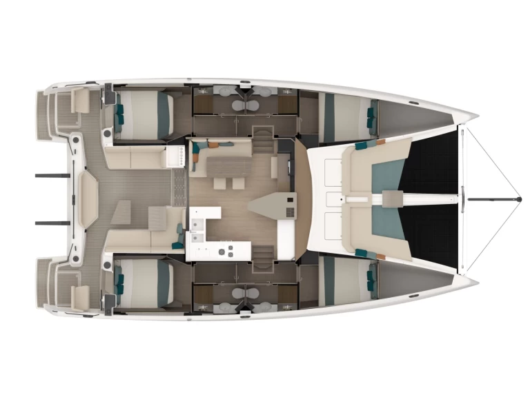 Noleggio Catamarano Nautitech con patente nautica