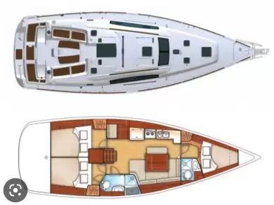 Noleggio Barca a vela Bénéteau con patente nautica