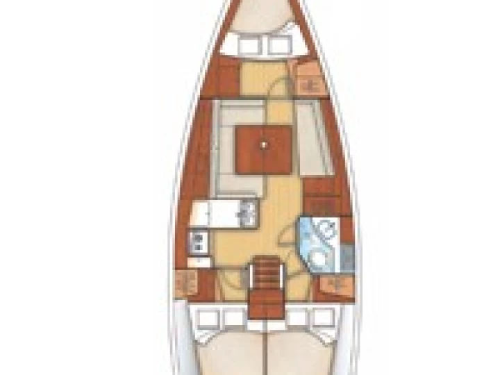 Noleggio Barca a vela Bénéteau con patente nautica