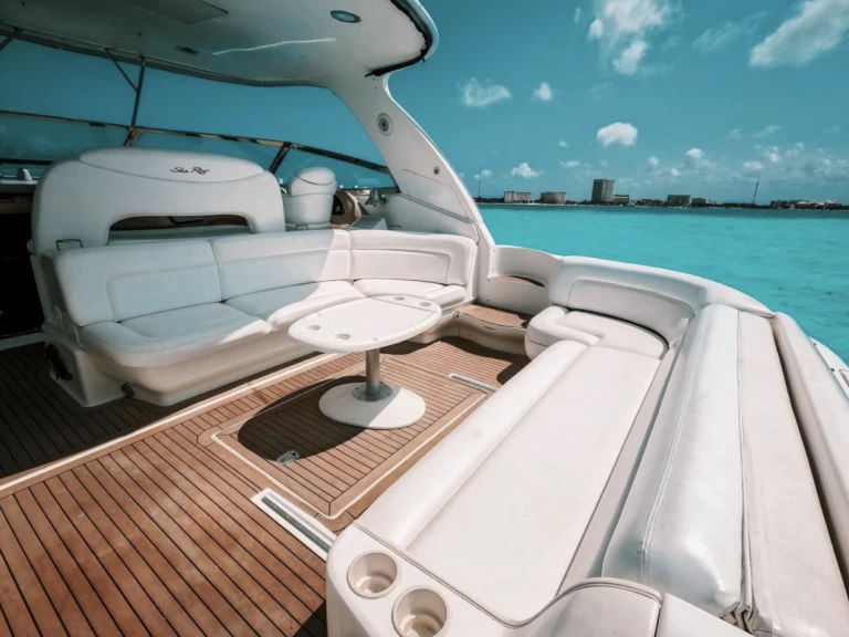 Noleggio barche Cancún economico Sea Ray 460