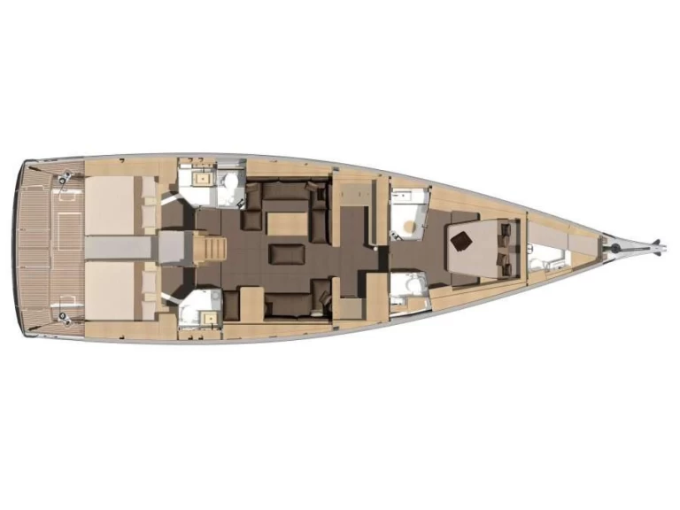 Noleggio barche Dufour Dufour 560 Grand Large a Patmos su Samboat