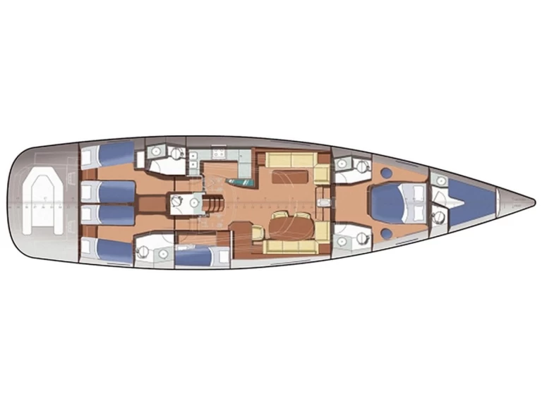 Noleggio Barca a vela con o senza skipper Gianetti a Patmos