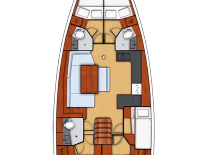 Noleggio barche Lidingö economico Oceanis 48
