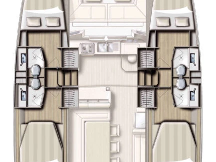 Noleggio Catamarano con o senza skipper Bali a Lefkáda