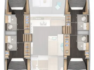 Noleggio Catamarano Lagoon con patente nautica