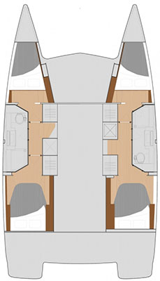 Noleggio Catamarano a Bormes-les-Mimosas – Fountaine Pajot Lucia 40