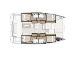 Noleggio Catamarano con o senza skipper Bali a Skiathos