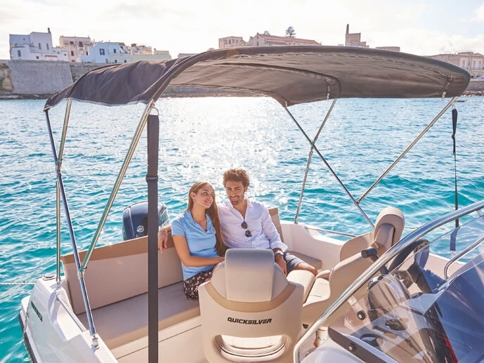 Noleggio Barca a motore Quicksilver con patente nautica