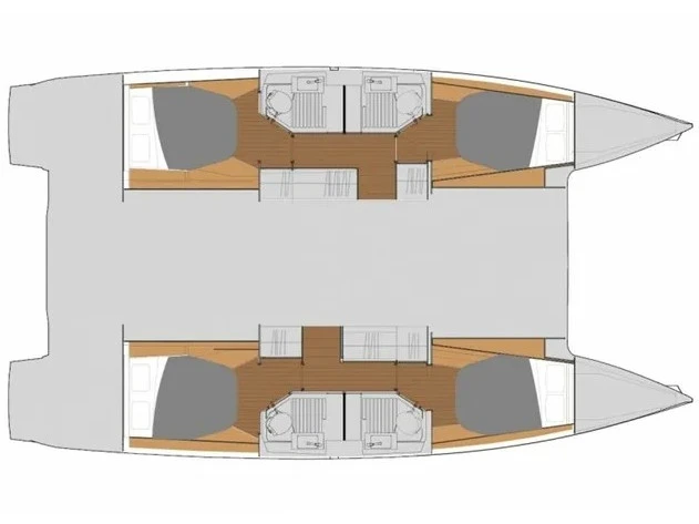 Noleggio Catamarano a Primošten – Fountaine Pajot Astrea 42
