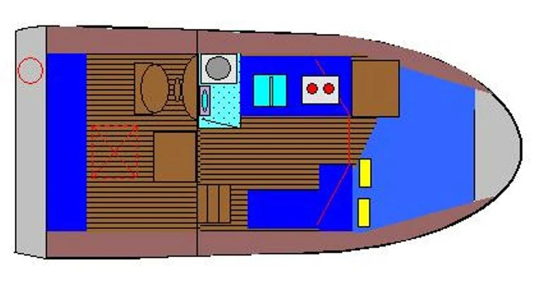 Noleggio Barca a motore con o senza skipper  a Woudsend