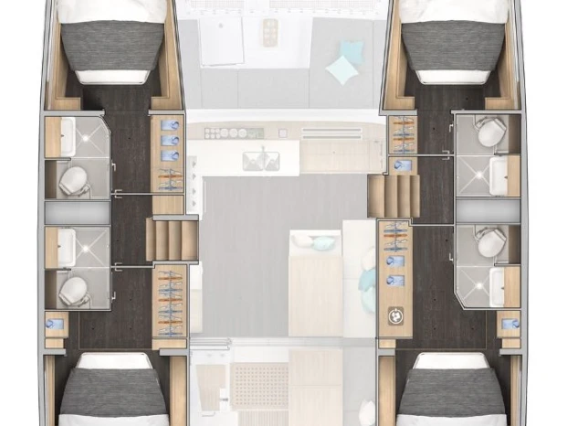 Noleggiare una Lagoon Lagoon 43 a Palma de Maiorca