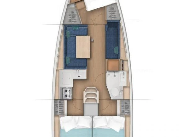 Jeanneau Sun Odyssey 380 da affittare a  Pirovac