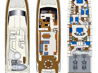Ferretti Ferretti Yachts 880 - 4. cab da affittare a  Seget Donji