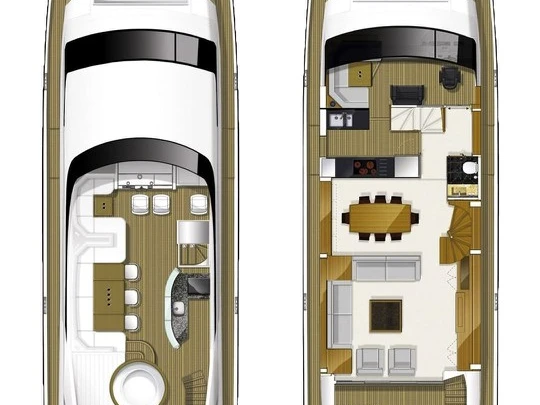 Noleggio Yacht di lusso a Trogir – Princess Princess Y85