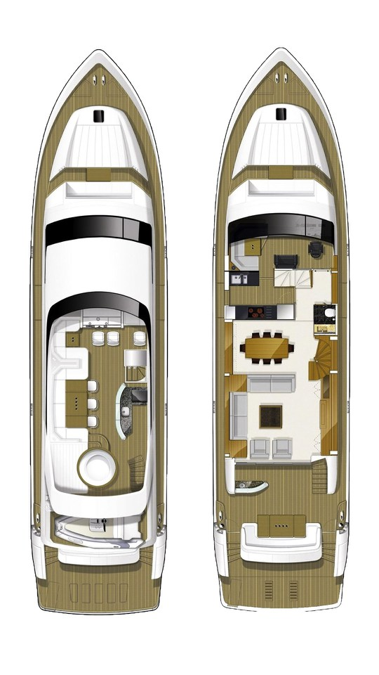 Noleggio Yacht di lusso a Trogir – Princess Princess Y85