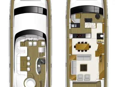 Noleggio Yacht di lusso a Trogir – Princess Princess Y85