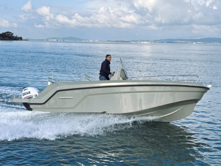 Noleggio Barca a motore a Zante – Poseidon Blu Water 210