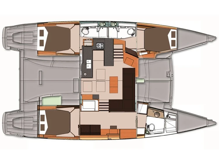 Noleggiare una Fountaine Pajot Helia 44 a Cogolin