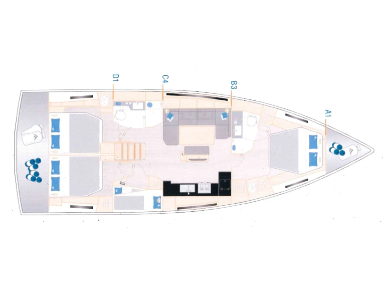 Noleggio Barca a vela con o senza skipper Hanse a Cogolin