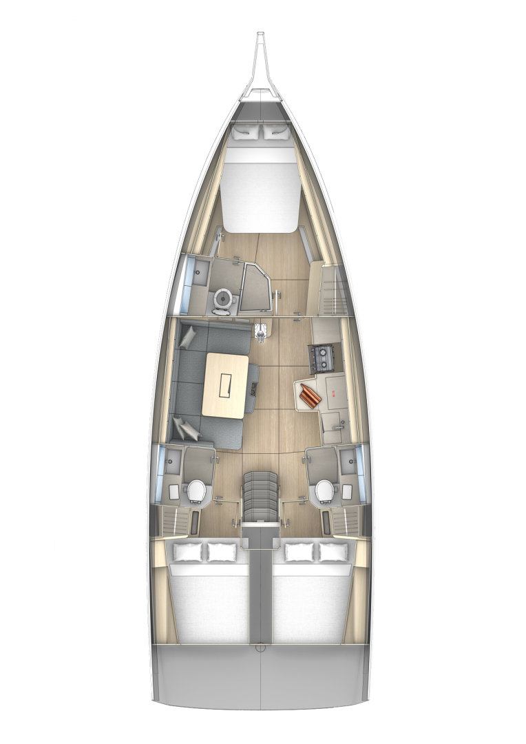 Noleggio barche Dufour Dufour 41 a Procida su Samboat