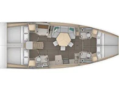 Noleggio Barca a vela a Procida – Dufour Dufour 44