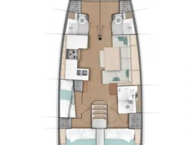 Noleggio barche Castelli economico Sun Odyssey 490