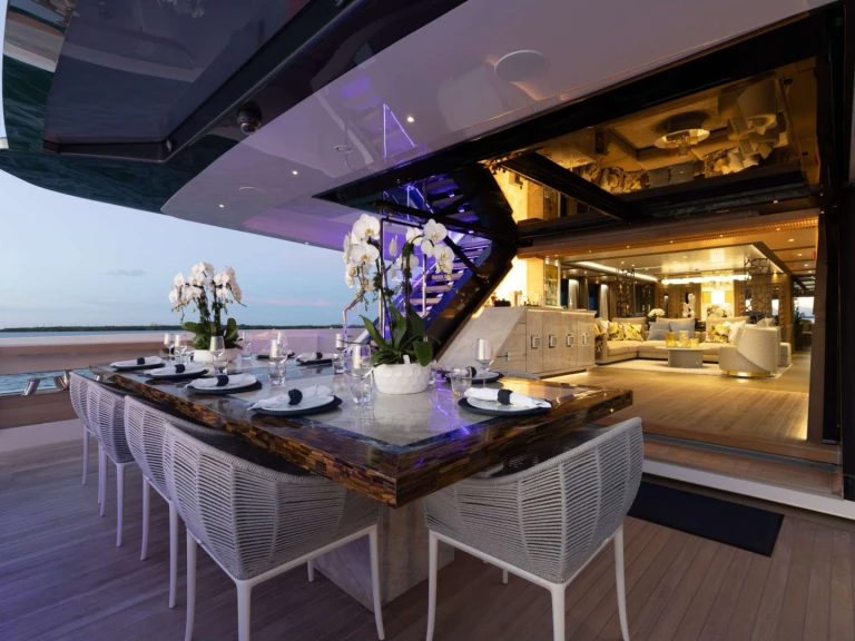 Ferretti Never Blue da affittare a  Miami