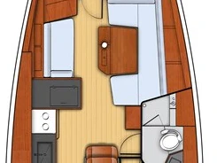 Bénéteau Oceanis 41.1 da affittare a  Lefkáda