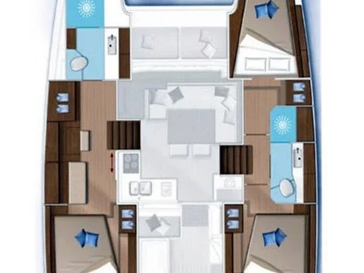 Noleggio a Bossoglina – Lagoon Lagoon 40 su SamBoat