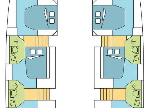 Fountaine Pajot Ipanema 58 da affittare a  Bas du Fort