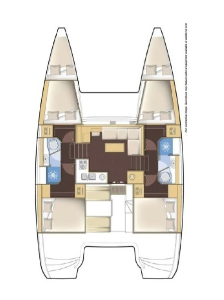 Noleggio a Spalato – Lagoon Lagoon 39 su SamBoat