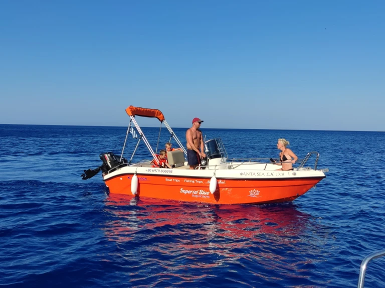 Noleggio barche Káto Goúves economico Blu Water 170cc