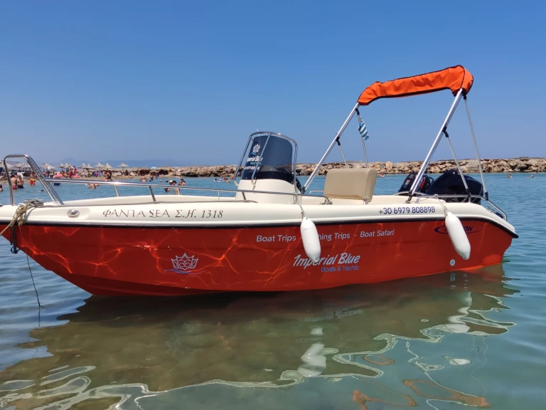 Noleggio Barca a motore a Káto Goúves – Poseidon Blu Water 170cc
