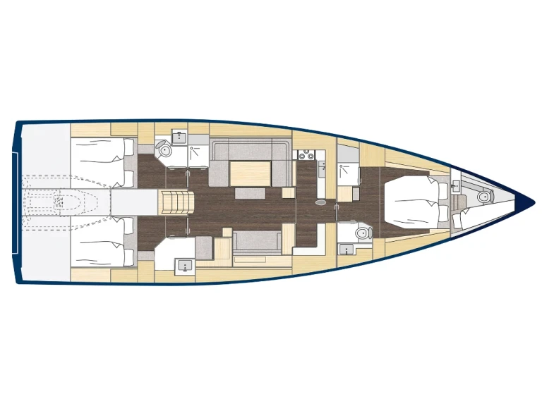 Noleggio Barca a vela con o senza skipper Bavaria a Olbia