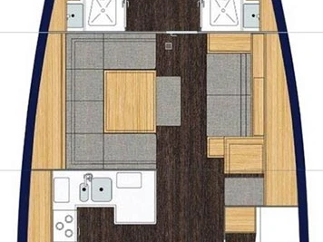 Bavaria Bavaria C50 Holiday - 5 + 1 cab. da affittare a  Pola