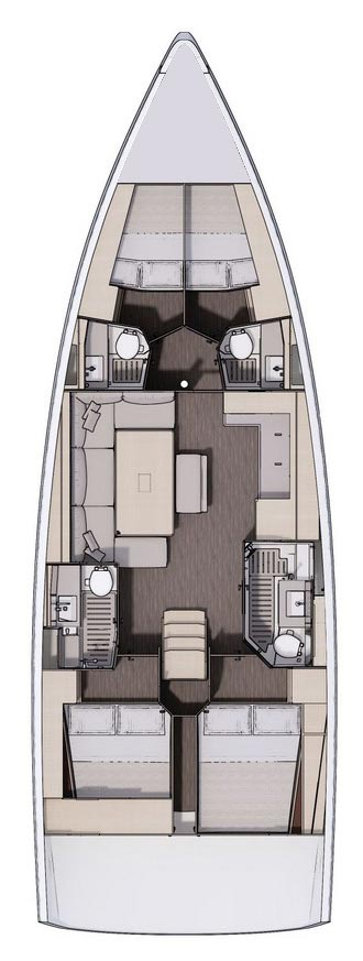 Noleggio barche Dufour Dufour 470 a Golfo Aranci su Samboat