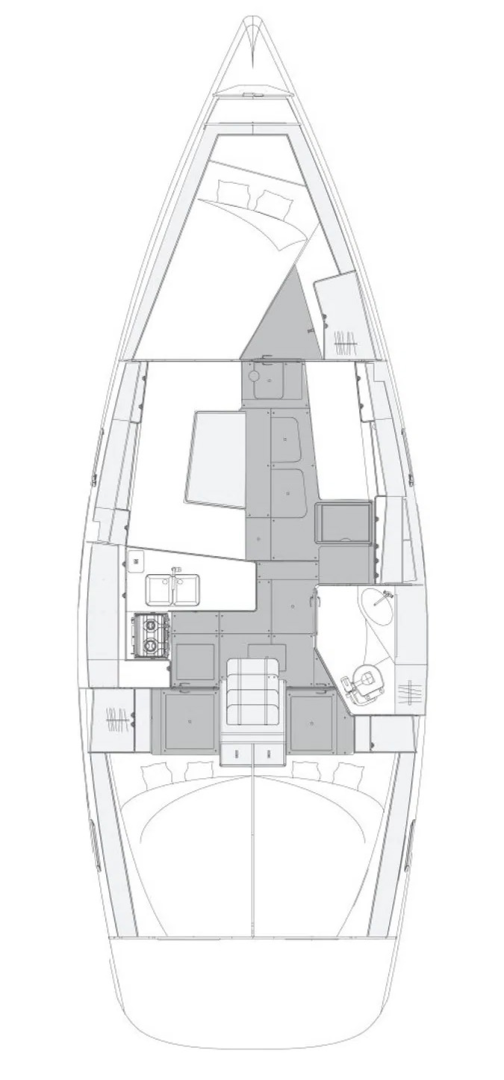 Noleggio barche Pola economico Impression 40.1